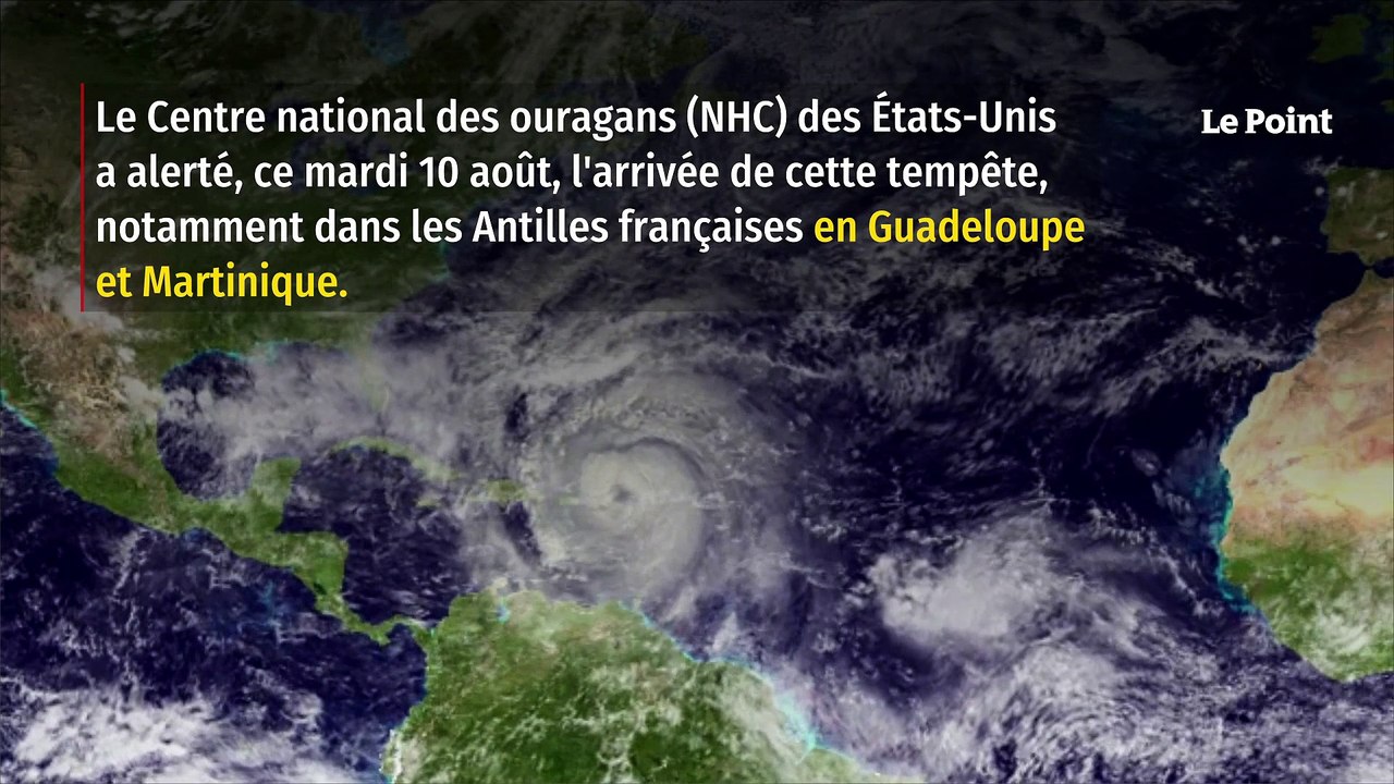 Une possible tempête tropicale menace la Guadeloupe et la Martinique