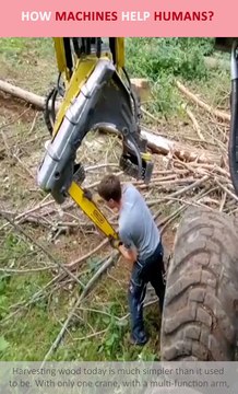 How have modern machines helped people in daily labor