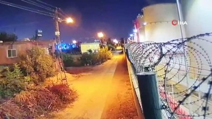 Mersin'deki patlama kameralara yansıdı