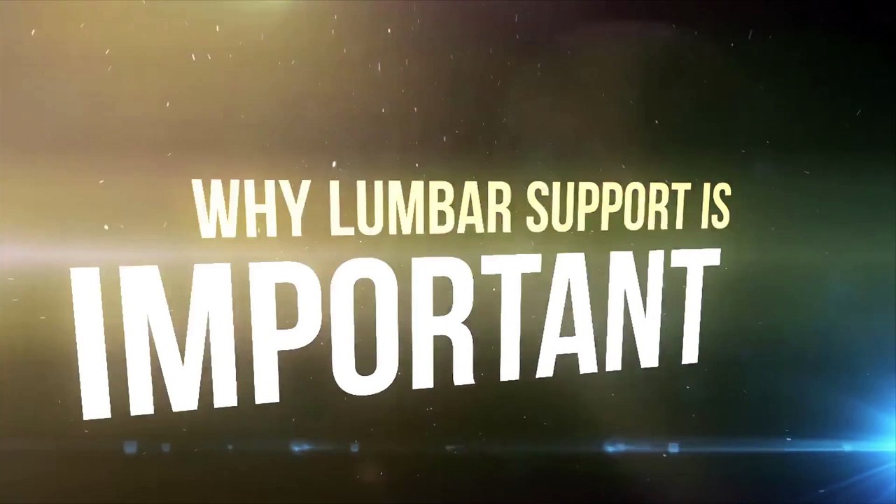 Why Lumbar Support is Important video Dailymotion