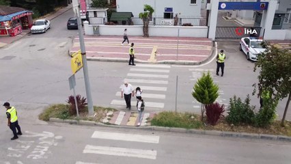 Amasya’da yaya önceliğine drone destekli denetim