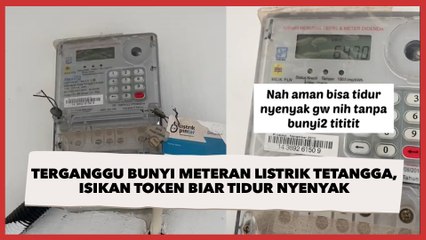 Terganggu Bunyi Meteran Listrik Tetangga, Wanita Ini Isikan Token Biar Bisa Tidur Nyenyak