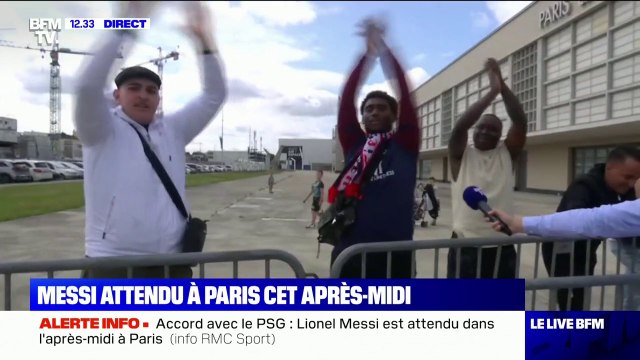 C'est un honneur : ce supporter du PSG réagit à l'arrivée de Lionel Messi