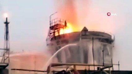- İran’da petrokimya tesisinde yangın çıktı