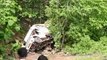 Pickup vehicle overturned in Nagalwadi