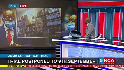 Zuma corruption trial postponed to 9th September