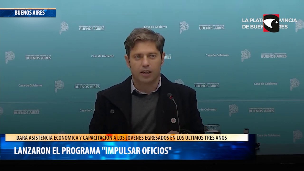 Lanzaron el programa Impulsar Oficios