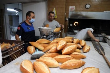 Fırınlara şafak denetimi: 8 fırına ceza