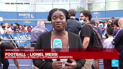 Lionel Messi au PSG : "Les supporters du PSG ont hâte de voir Messi"