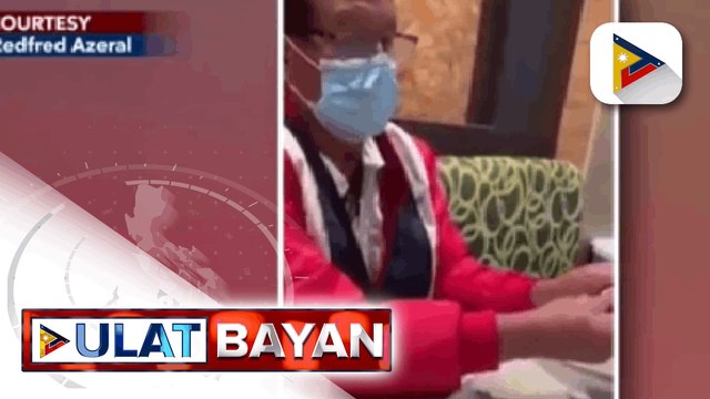 Pagpunit ng dating college professor sa kanyang vaccination card, sapul sa bidyo; Retired professor, hindi pinayagang makabiyahe papuntang Davao kahit may vaccination card; Davao LGU, nagre-require pa rin ng negative RT-PCR test result sa mga biyahero