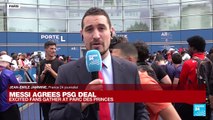 Messi agrees to join Paris Saint-Germain