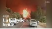 La Kabylie en proie à de violents incendies