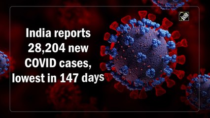 India reports 28,204 new Covid-19 cases, lowest in 147 days