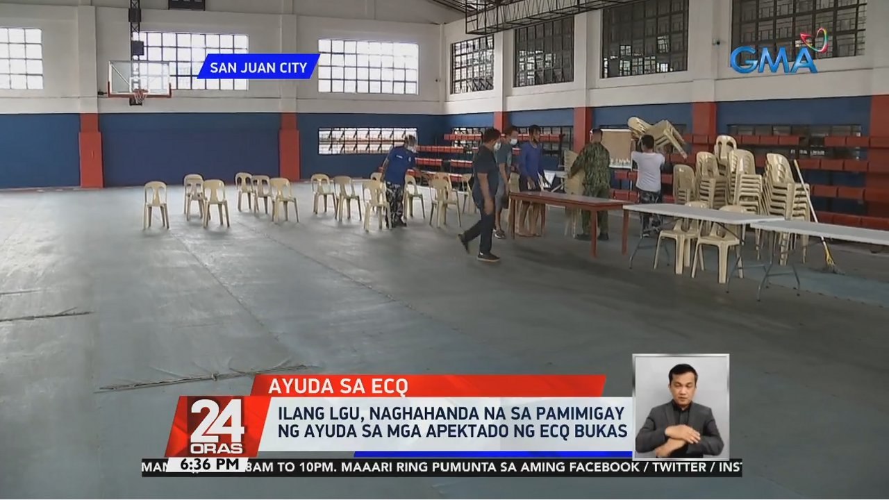 Ilang LGU, naghahanda na sa pamimigay ng ayuda sa mga apektado ng ECQ bukas | 24 Oras