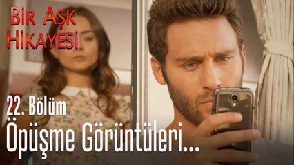 Öpüşme görüntüleri - Bir Aşk Hikayesi 22. Bölüm