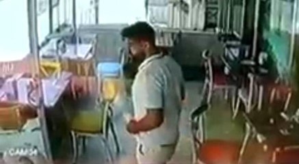 Son dakika haberleri | Lokantaya girip kasadan para çaldı, güvenlik kameralarına yakalandı