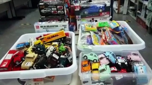 Apofilab realiza bazar beneficente com produtos apreendidos pela Receita Federal