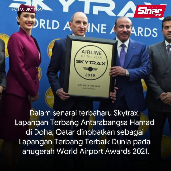 Lapangan Terbang Hamad terbaik dunia!