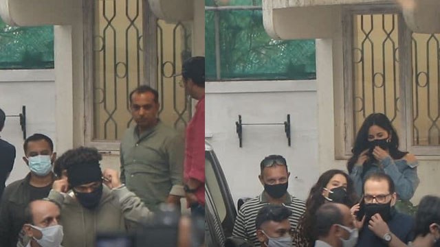 Katrina Kaif और Vicky Kaushal Shershah की screening पर निकले अकेले; Watch video | FilmiBeat