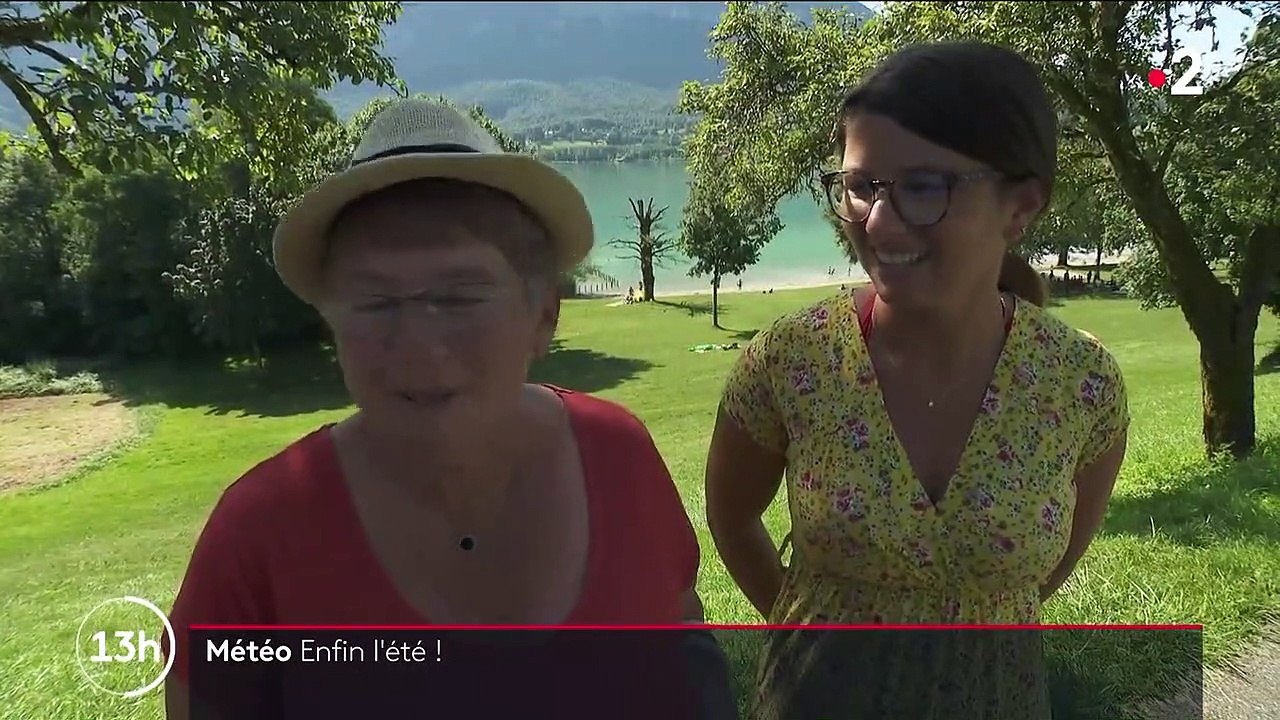 Savoie : les touristes profitent du retour du soleil au lac d’Aiguebelette