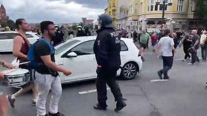 protesto anti-covid, Alemanha