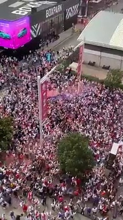 Ambiente em Wembley