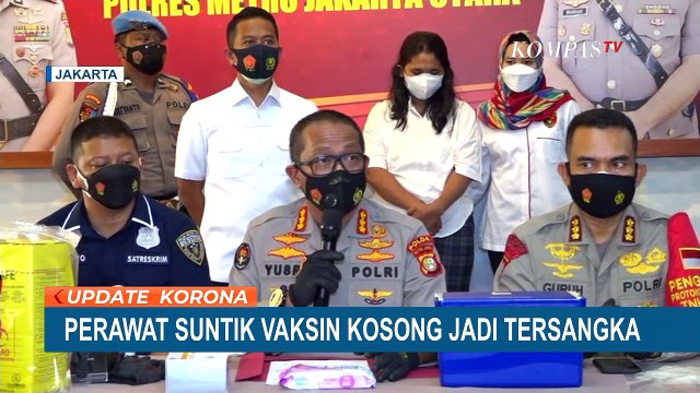 Suntik Vaksin Kosong, Vaksinator Jadi Tersangka