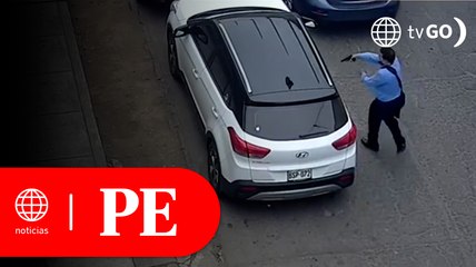 Delincuentes balearon camioneta para arrebatar más de 33 mil soles | Primera Edición