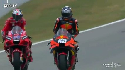 Miguel Oliveira imita gesto de Cristiano Ronaldo