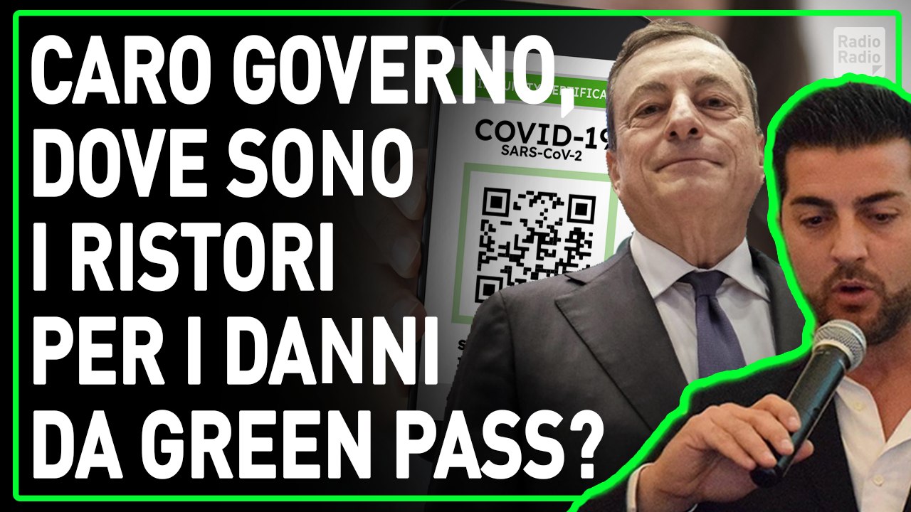 Spuntano già gli effetti devastanti del Green Pass: enormi danni economici a cui il Governo non ha pensato