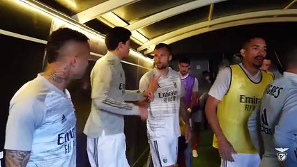 Bastidores Vitória SC-Benfica