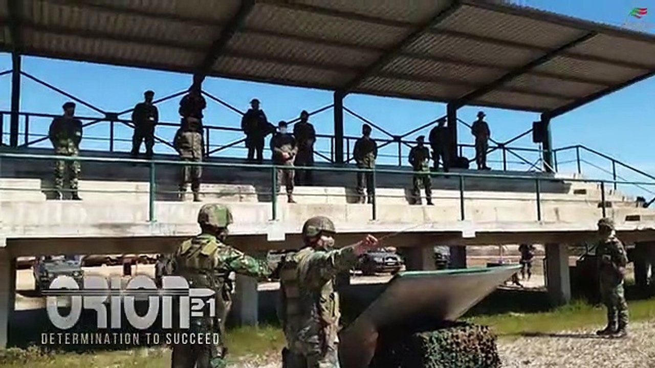 Comandante da Brigada Extremadura XI, do Exército Espanhol, Brigadeiro-General Antonio Balibera, deslocou-se ao Campo Militar de Santa Margarida para assistir ao Exercício de Treino