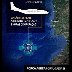 Força Aérea, naufrago