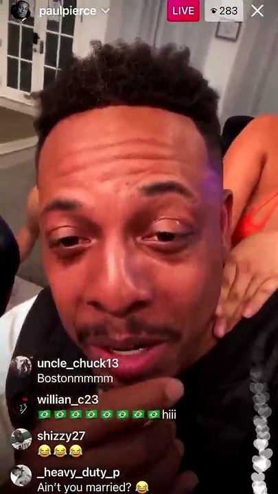 Paul Pierce com strippers