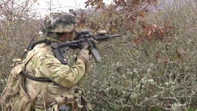 U.S. Army Paratroopers - with the 54th Brigade Engineer Battalion - Exercise Full Tang