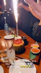 Vídeo. Os festejos do aniversário de Anitta continuam