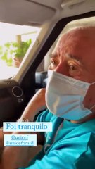 Renato Aragão recebe vacina contra a Covid-19