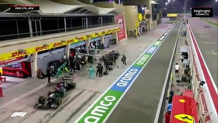 Pit Stop Mercedes- GP de Sakhir