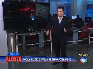 Prédio desaba no Brasil