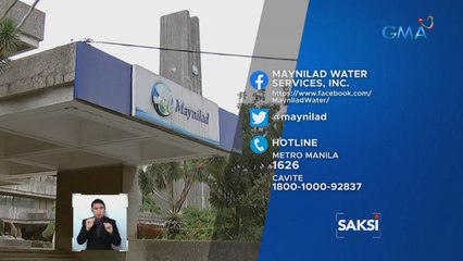 Ilang Southern Metro Manila at Cavite customers ng Maynilad, tatamaan ng service interruption dahil sa pagkukumpuni sa Putatan Treatment Plant 2 | Saksi
