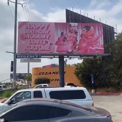 Offset compra outdoor em nome da filha e assinala aniversário de Cardi B