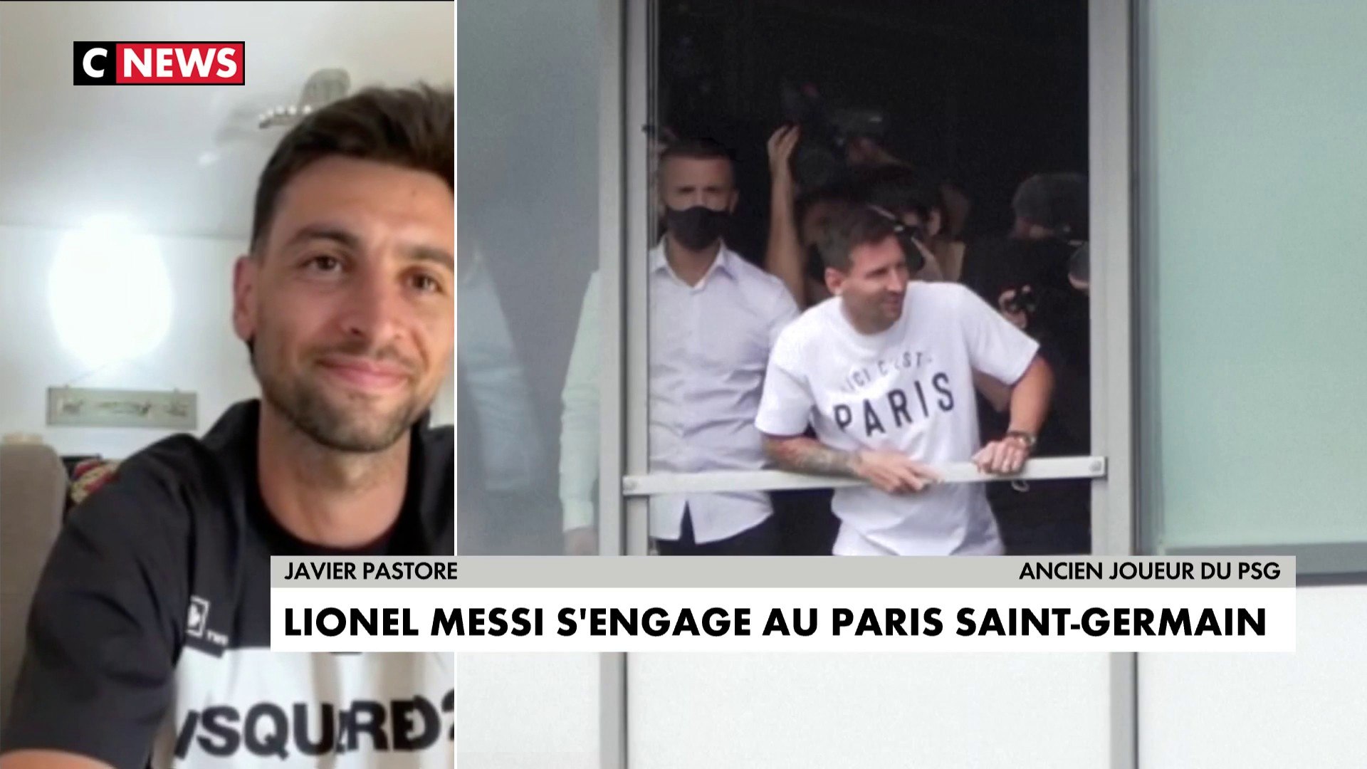 Javier Pastore réagit à l'arrivée de Lionel Messi à Paris - Vidéo  Dailymotion