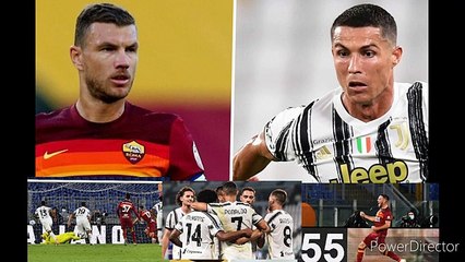 Relato dos golos da Roma-Juve