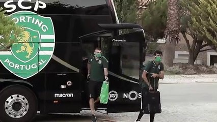 Bastidores estágio Sporting