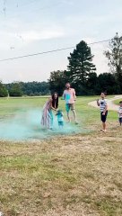 Baby Reveal Has Youngest Covered in Blue