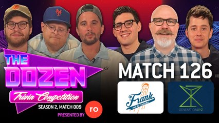 Massive Trivia Tournament Upset Revenge On The Line (The Dozen pres. by Roman: Episode 126)