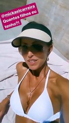 Laura Figueiredo destaca brincadeira entre Mickael Carreira e a filha