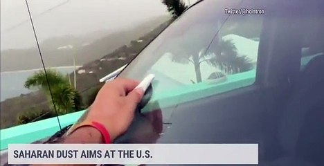 Nuvem "Godzilla" ruma à América e enche céus de pó do Saara