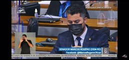 Alessandro Vieira briga com Marcos Rogério: 'Só reitera mentiras'