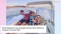 Shirley Bousquet : Tendre moment en famille avec son fils Soren et son chéri Charles-Henri